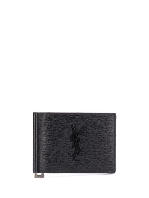 ysl wallet mens money clip|farfetch ysl wallet.